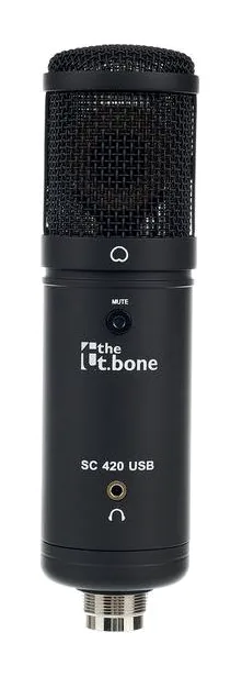 the t.bone SC 420 USB Desktop-Set, mikrofonin kori läheltä, kuva 2