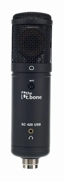 the t.bone SC 420 USB Podcast Bundle, mikrofonin kori läheltä, kuva 3