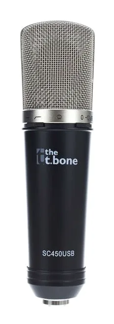 the t.bone SC 450 USB Podcast Bundle, ritilä edestä, kuva 2