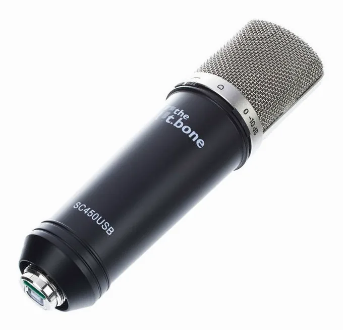 the t.bone SC 450 USB Podcast Bundle, mikrofonin kori läheltä, kuva 3