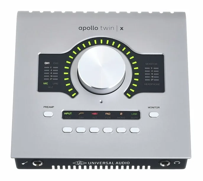 Universal Audio Apollo Twin X Duo Gen2 AC, liitännät takana, kuva 3