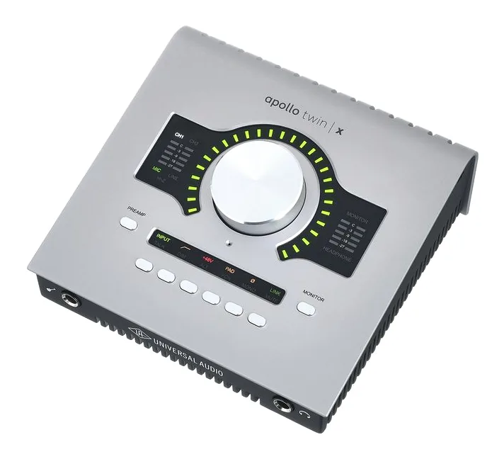 Universal Audio Apollo Twin X Quad Gen2 AC, kotelo sivusta kuvattuna, kuva 2