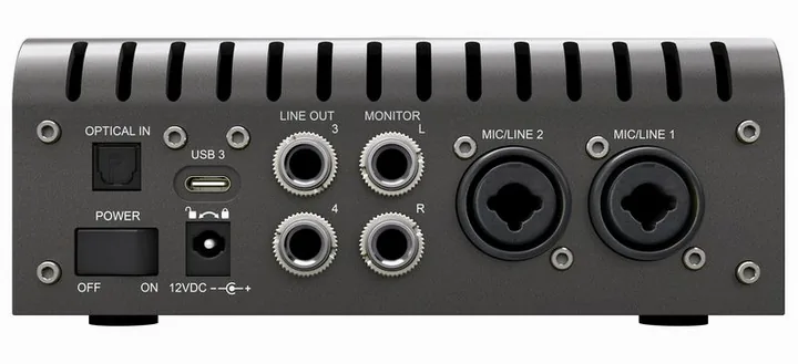 Universal Audio Apollo Twin X USB Heritage, etupaneeli säätimineen, kuva 4
