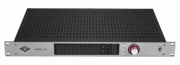 Universal Audio Apollo x16 Gen2 Complete, etupaneeli säätimineen, kuva 3