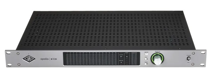 Universal Audio Apollo x16D Gen2 Complete, laitteen yläpinta, kuva 3