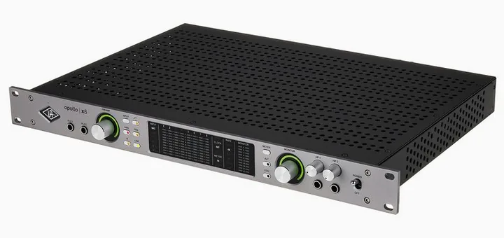 Universal Audio Apollo x8 Gen2 AC, tulot etupuolella, kuva 2