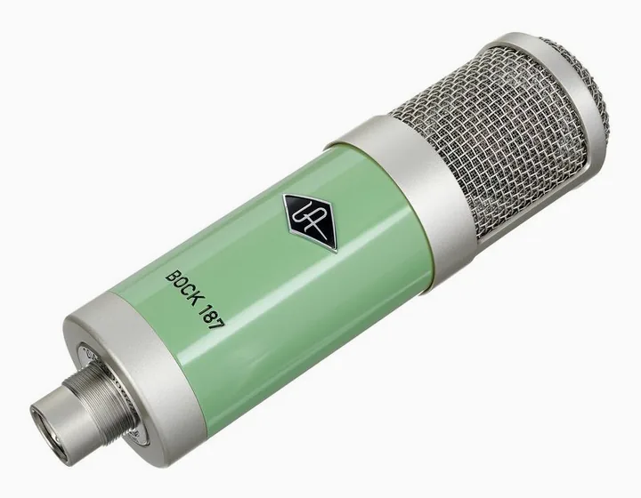 Universal Audio Bock 187, mikrofonin kori läheltä, kuva 4