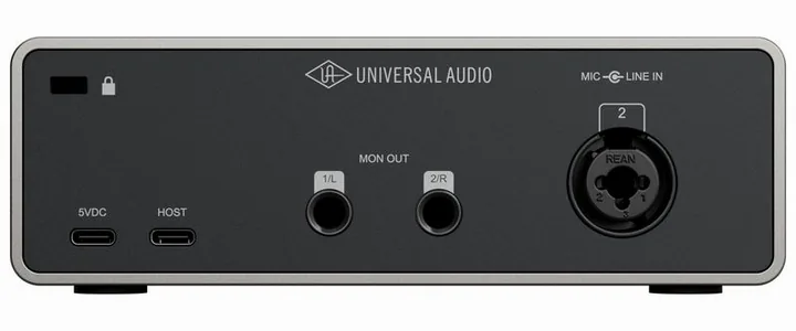 Universal Audio Volt 1 Gen2, tulot etupuolella, kuva 4
