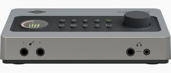 Universal Audio Volt 2 Max, etupaneeli säätimineen, kuva 4