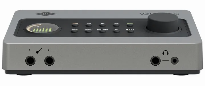 Universal Audio Volt 4 Max, tulot etupuolella, kuva 4