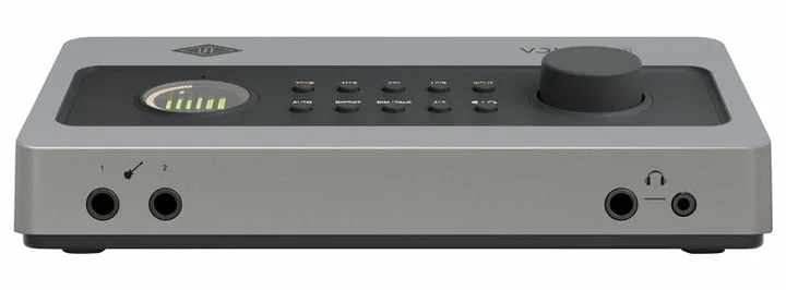 Universal Audio Volt 4P Max, tasomittarit ja merkkivalot, kuva 4