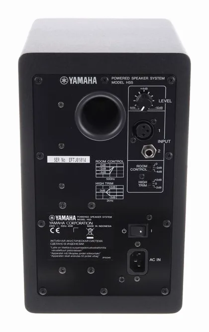 Yamaha HS 5 Tilt Stand Bundle, bassorefleksiaukko, kuva 4