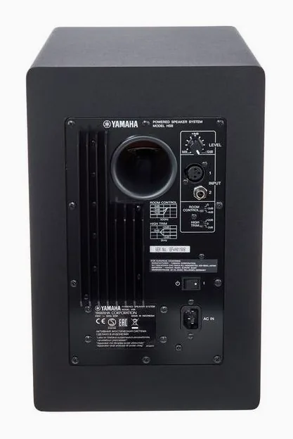 Yamaha HS 8 Bundle, takapaneelin säätimet, kuva 4