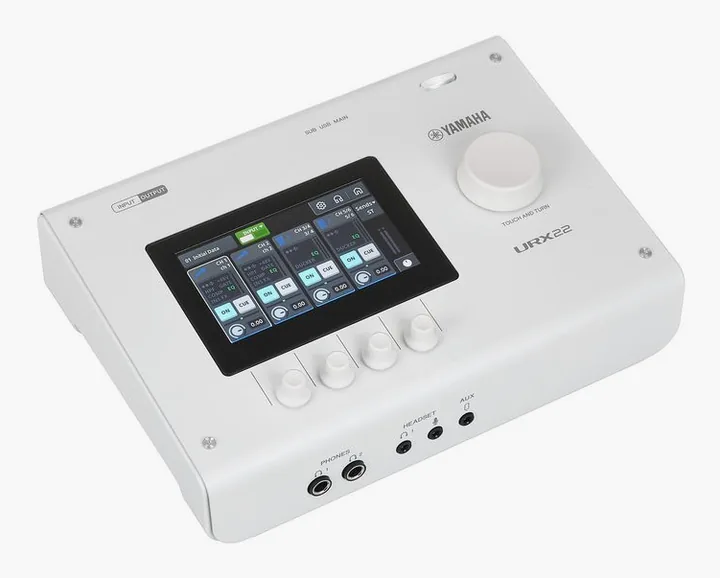 Yamaha URX22 WH, tasomittarit ja merkkivalot, kuva 3