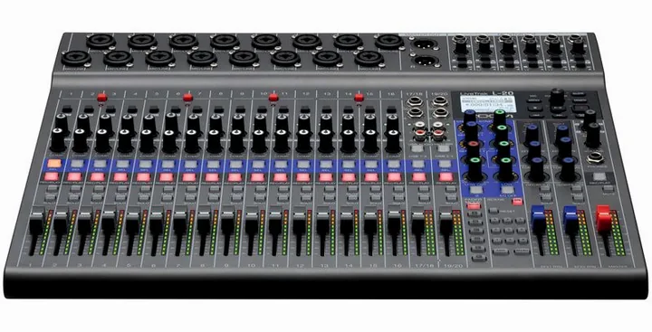Zoom LiveTrak L-20 Mixercase Bundle, kotelo sivusta kuvattuna, kuva 3